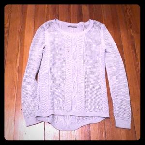 Grey Knit Sweater
